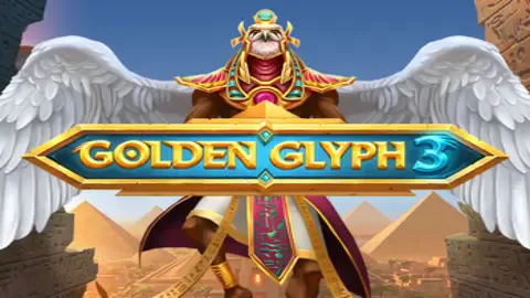 Golden Glyph 3 slot logo