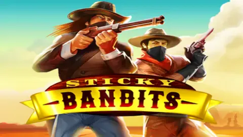 Sticky Bandits slot logo