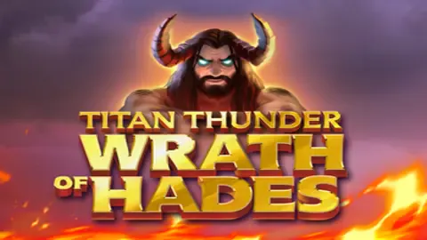 Titan Thunder Wrath of Hades slot logo