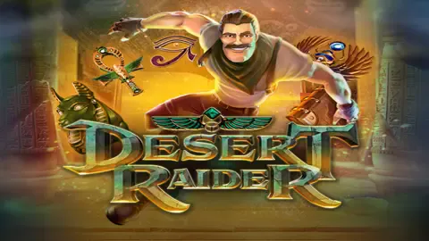 DESERT RAIDER slot logo