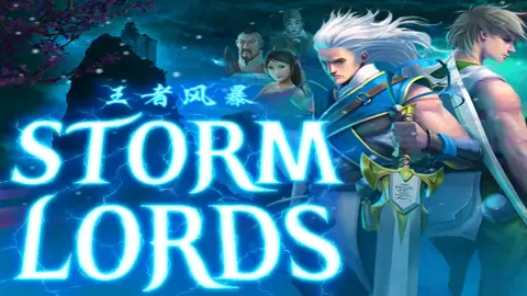 Storm Lords slot logo