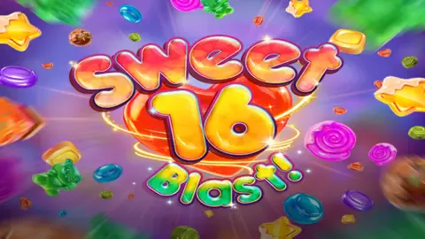 Sweet 16 Blast! slot logo