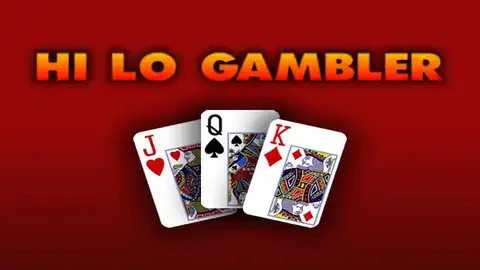 Hi Lo Gambler game logo