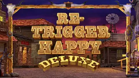 Re-Trigger Happy Deluxe slot logo