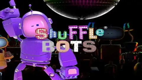Shuffle Bots slot logo