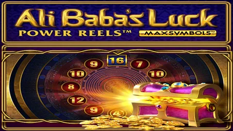 Ali Baba's Luck Power Reels game logo