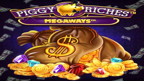 Piggy Riches Megaways slot logo