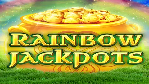 Rainbow Jackpots slot logo