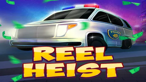 Reel Heist slot logo