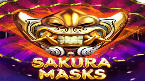 Sakura Masks slot logo