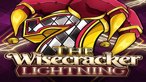 The Wisecracker Lightning slot logo