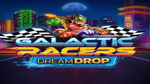 Galactic Racers Dream Drop slot logo