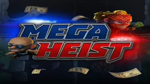 Mega Heist slot logo
