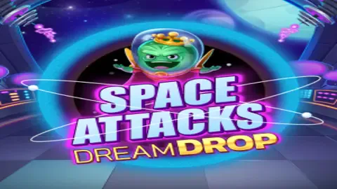 Space Attacks Dream Drop slot logo