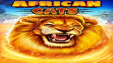 African Cats slot logo