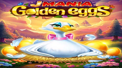 J Mania Golden Eggs slot logo