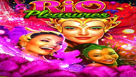 Rio Pleasures slot logo