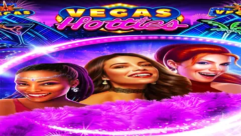 Vegas Hotties slot logo
