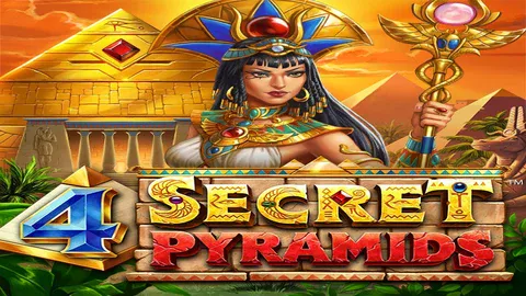 4 Secret Pyramids slot logo