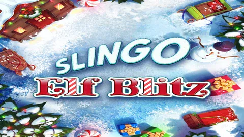 Slingo Elf Blitz game logo