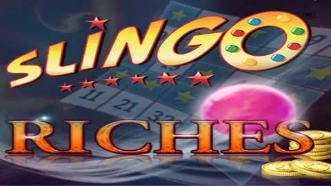 Slingo Riches game logo