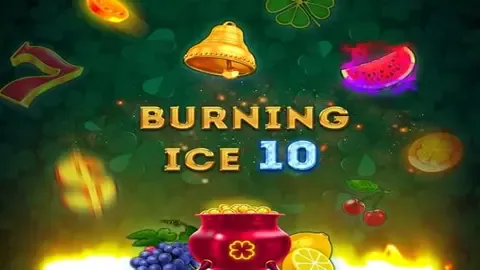 Burning Ice 10 slot logo