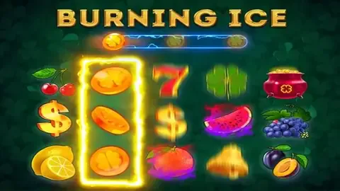 Burning Ice slot logo