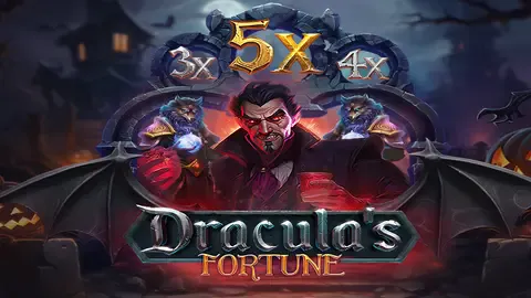 Draculas Fortune slot logo