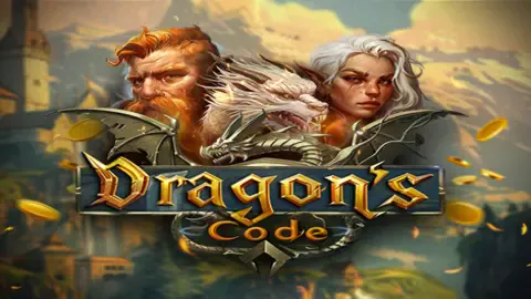 Dragons Code slot logo