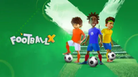 Football X game logo