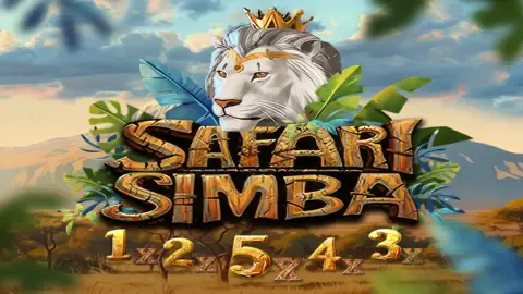 Safari Simba slot logo