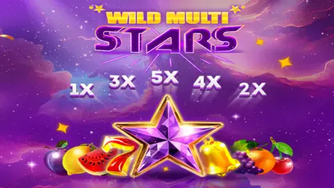 Wild Multi Stars slot logo