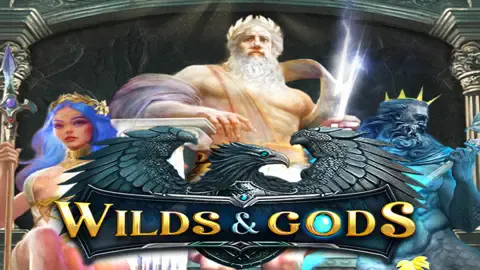 Wilds And Gods slot logo
