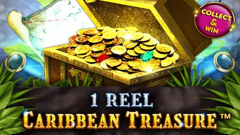 1 Reel – Caribbean Treasure slot logo