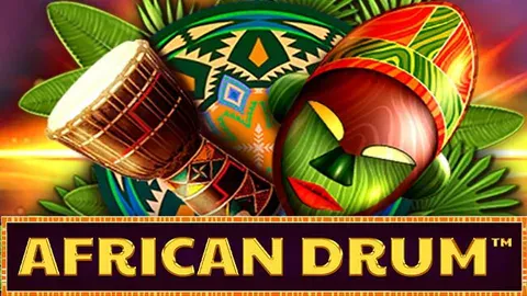 African Drum slot logo