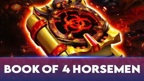 Book Of 4 Horsemen slot logo