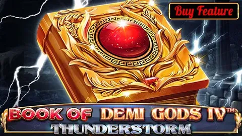Book Of Demi Gods 4 – Thunderstorm slot logo