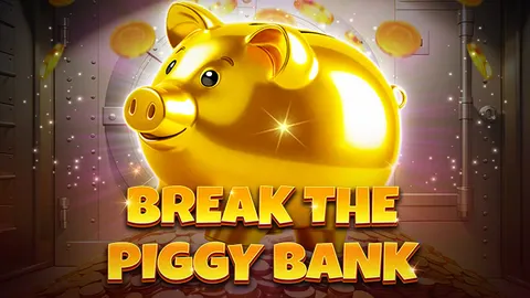 Break The Piggy Bank slot logo