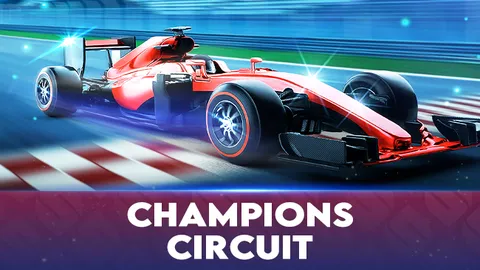 Champions Circuit slot logo