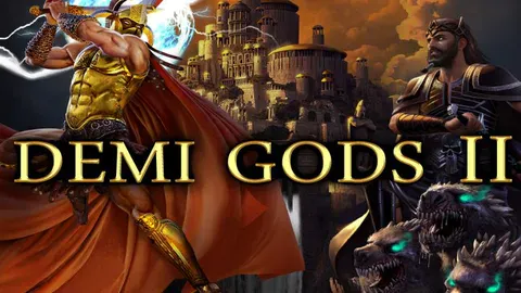 Demi Gods II slot logo