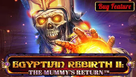 Egyptian Rebirth II: Mummy’s Return slot logo