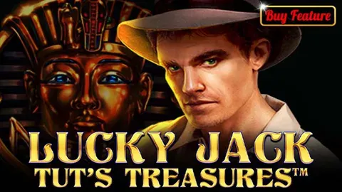 Lucky Jack Tut’s Treasures slot logo