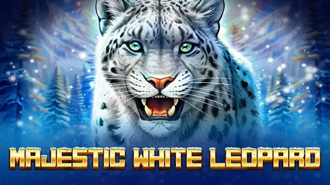 Majestic White Leopard slot logo