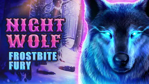 Night Wolf – Frostbite Fury slot logo