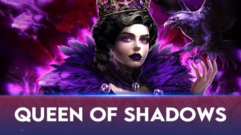 Queen Of Shadows slot logo