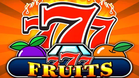 Retro 777 Fruits slot logo