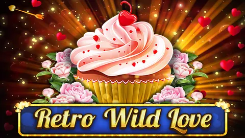 Retro Wild Love slot logo