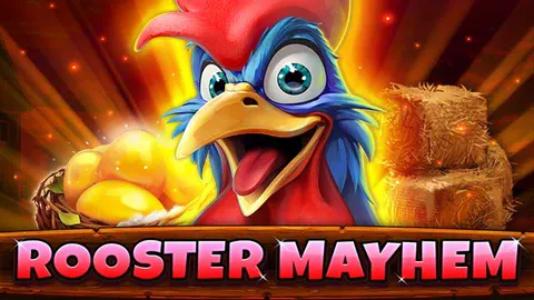 Rooster Mayhem slot logo