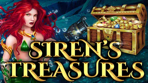 Siren’s Treasure slot logo