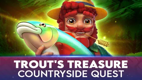 Trout’s Treasure – Countryside Quest slot logo